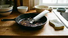 Eine gewöhnliche Zahnpasta hat das entfernt, was kein Küchenreiniger geschafft hat: Ein Tipp für alle Hausfrauen